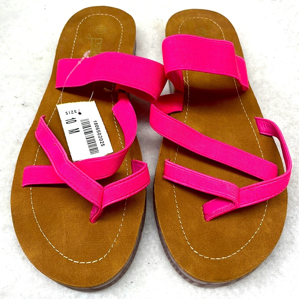 NEW!!! Palms elastic sandals ladies sz 10m